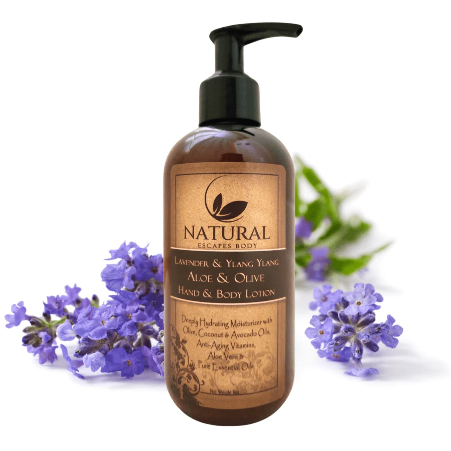 Lavender Hand & Body Lotion Natural Lotion for Dry, Itchy Skin