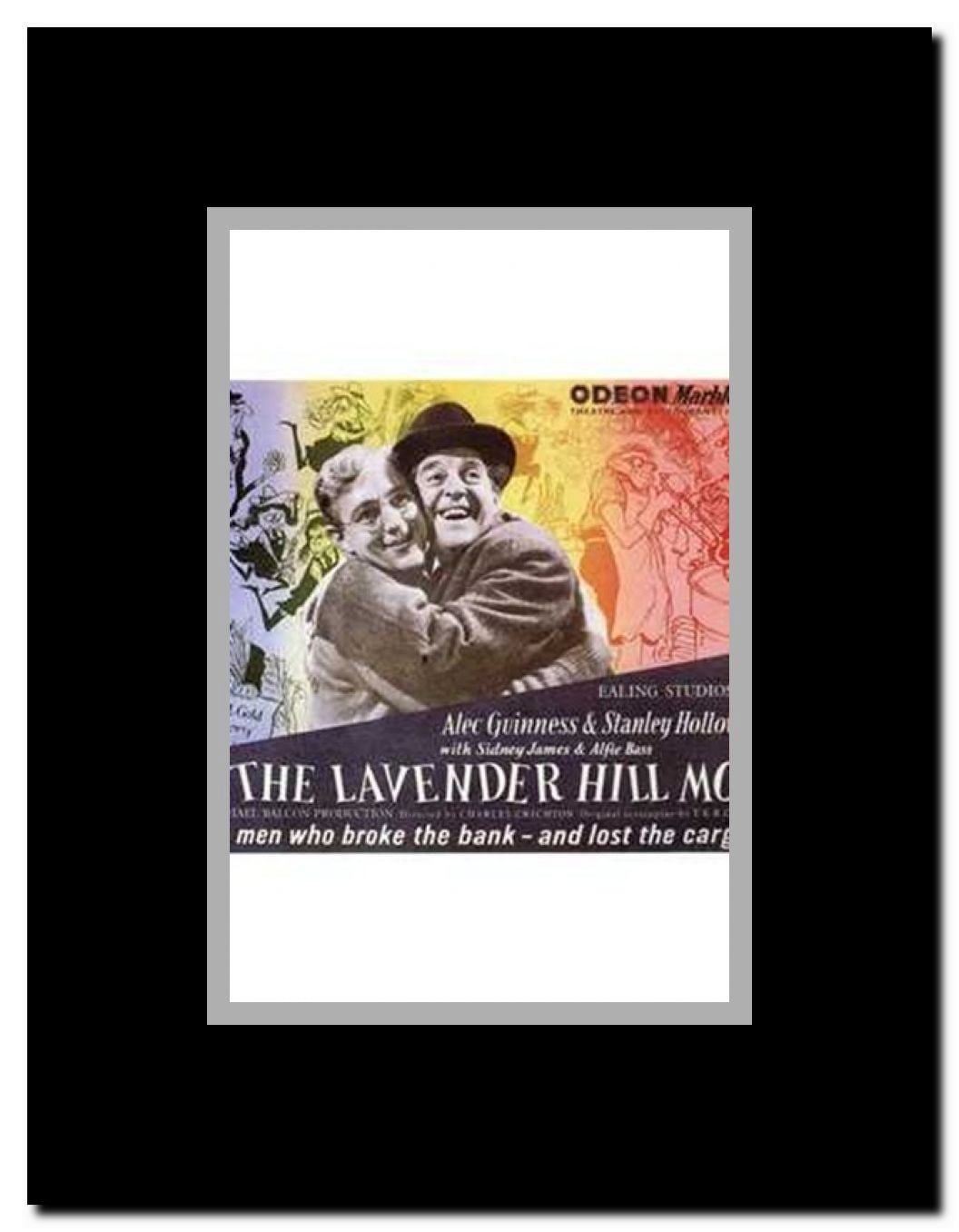 Lavender Hill Mob Framed Movie Poster