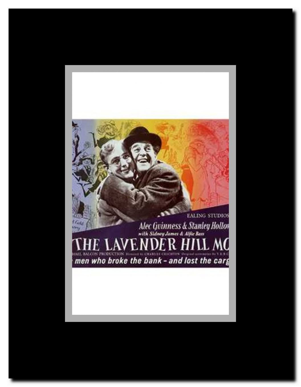 Lavender Hill Mob Framed Movie Poster