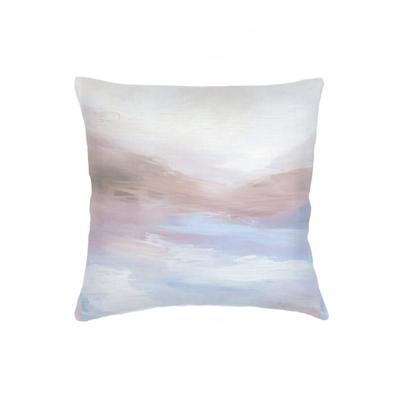Lavender Horizon Linen Euro Pillow 26x26 Down Alternative