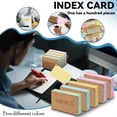 thumbnail image 1 of Lavender Light Purple Colorful Index Cards, Flashcards, Notecards With Ring Binding - Double-Sided Lined For Easy Note-Taking & Organization - For Study, School, University &, 1 of 6