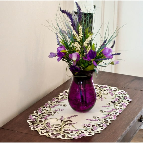 Lavender Lilac Table Runner (14" x 27"/ 14" x 34"/ 14" x 44"/ 14" x 54"/ 14" x 70")