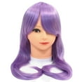 thumbnail image 1 of Lavender Long Curled Wig, 1 of 1