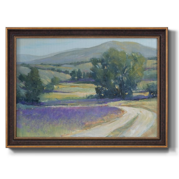 Lavender Meadow I Premium Framed Canvas- Ready to Hang