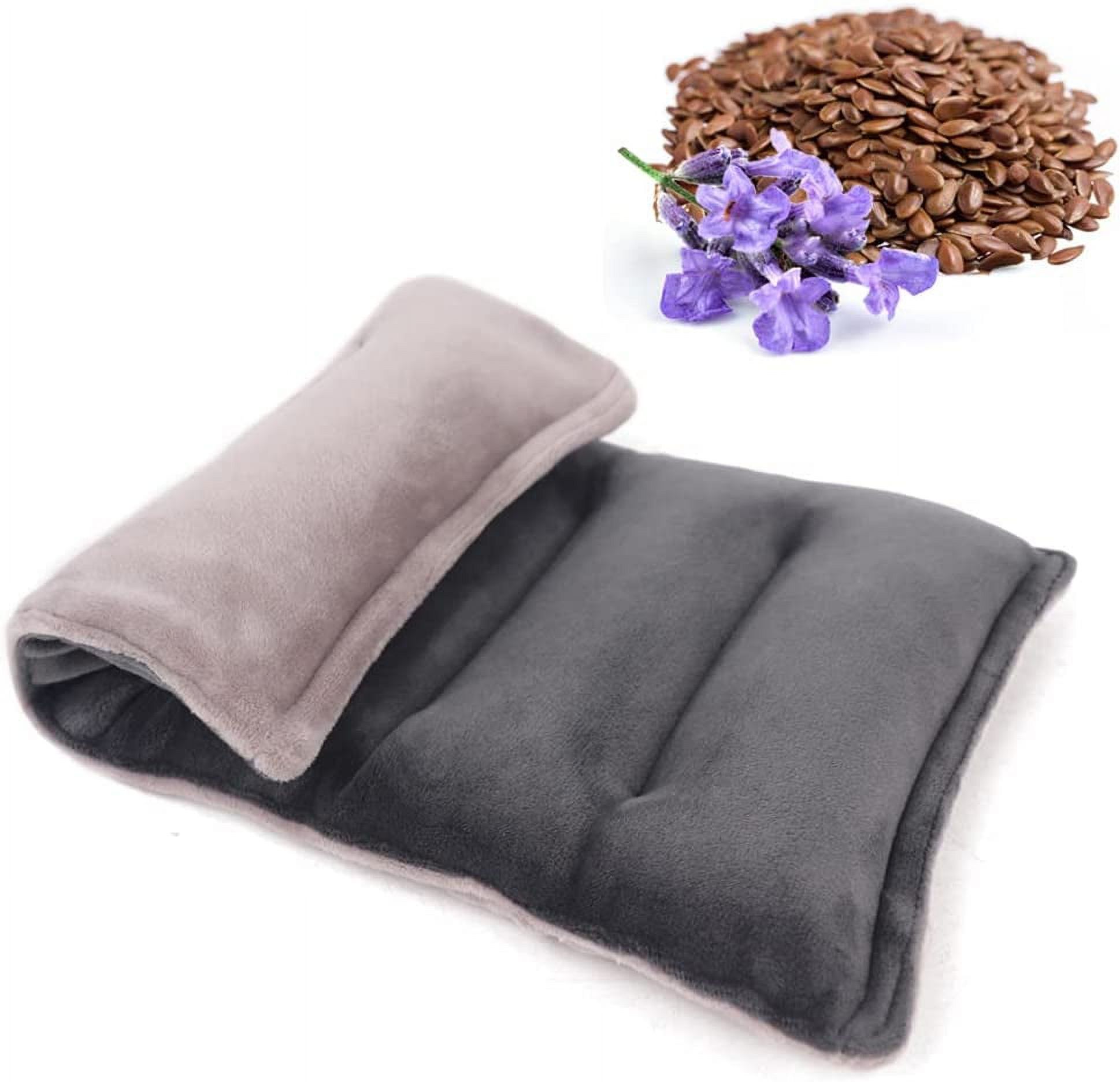 Lavender Microwavable Moist Heating Pad 6x11 Pain Relief for Neck