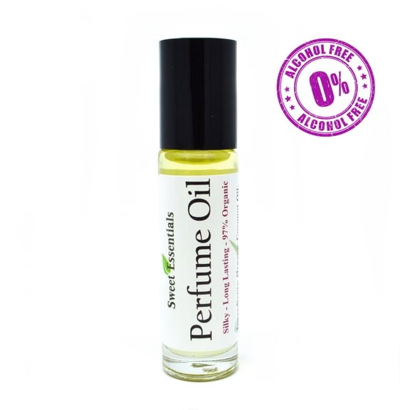 Lavender & Moroccan Mint | Fragrance / Perfume Oil | 0.33 Fl oz Roll-on | Made with Organic Oils - Spray on Perfume Oil - Alcohol & Preservative Free