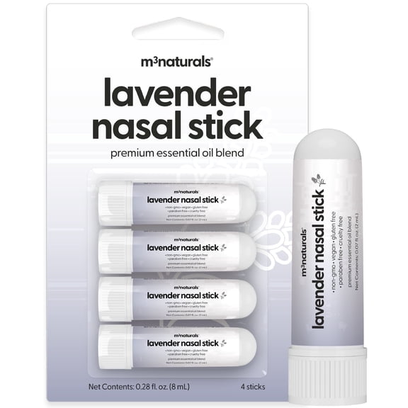 M3 Nasal Stick Inhaler variety pack, 4 Pack