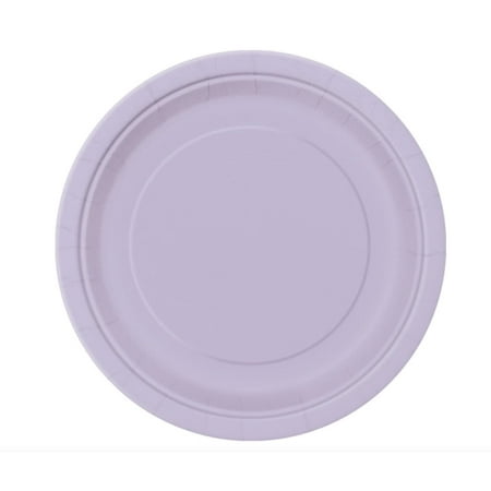 Lavender Paper Cake Plates, 8ct
