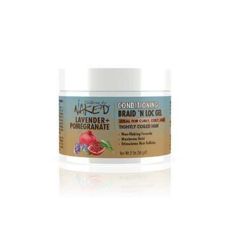 Lavender + Pomegranate Conditioning Braid 'N Loc Gel - Textures By Naked