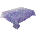 thumbnail image 1 of Lavender Purple Flowers Leaves Retro Tablecloths Waterproof Kitchen Items Coffee Table For living Room Home Decor Dining Table, 1 of 7