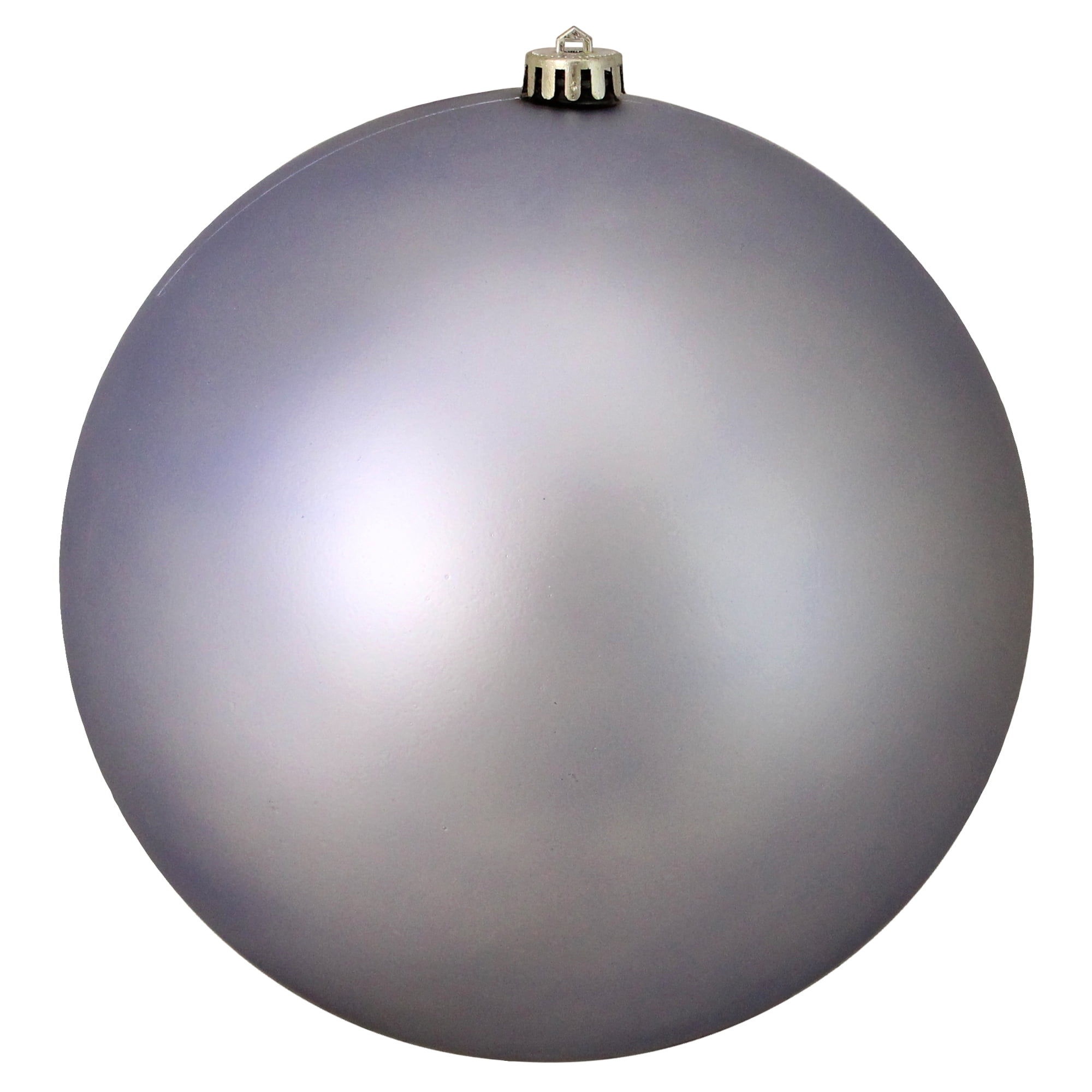 Lavender Purple Shatterproof Matte Christmas Ball Ornament 10" (250mm)