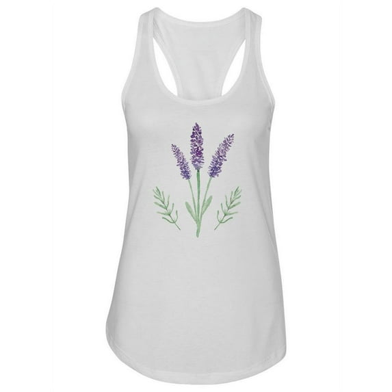 Lavender Racerback Tank Women -SPIdeals Designs, Female x-Small
