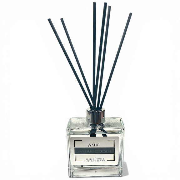 Lavender Reed Diffuser | Calming & Relaxing | Home Fragrance for Stress Relief | Spa-Like Atmosphere | Home Dcor Bedroom Bathroom | Gift