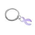 thumbnail image 1 of Lavender Ribbon Split Style Key Chains, 1 of 2