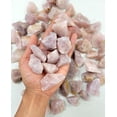 thumbnail image 1 of Lavender Rose Quartz Crystals Bulk Raw Natural Rough Natural Healing Stones, 1 of 3