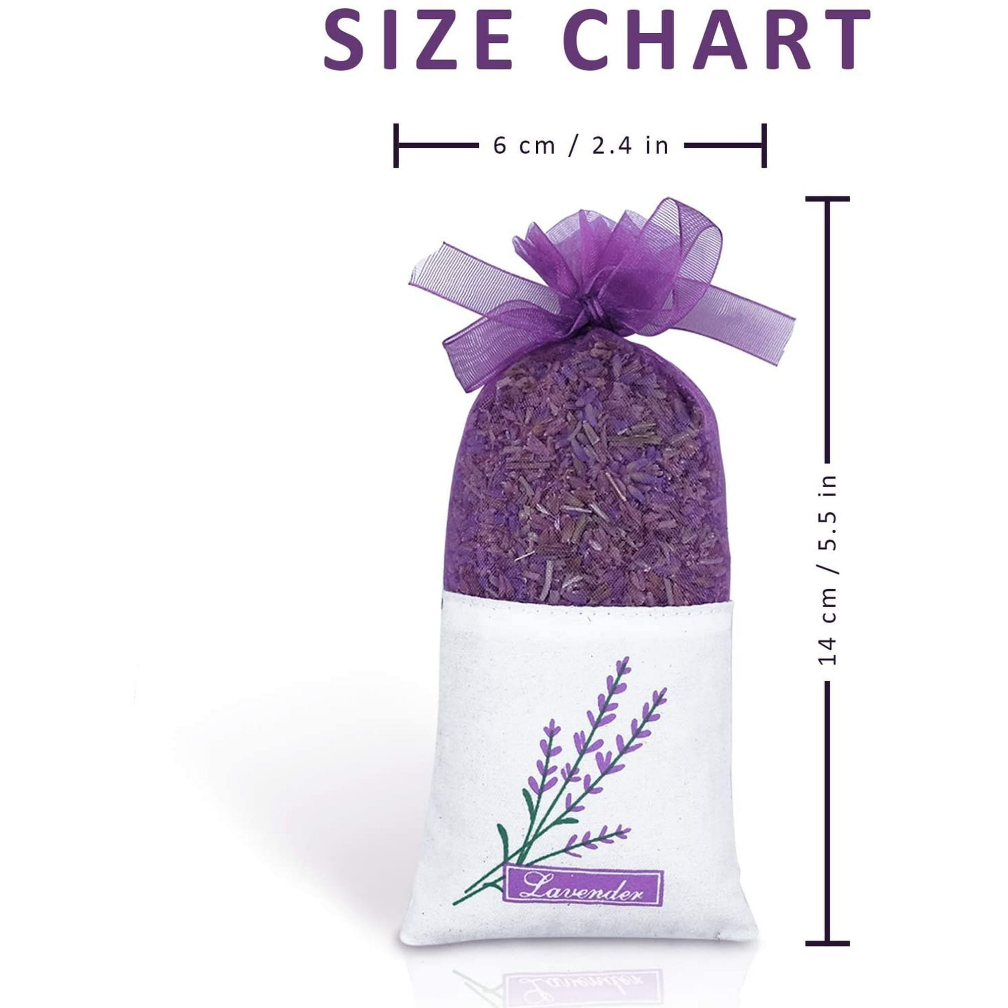 Lavender Sachet Bags, Sachets for Drawers and Closets Purple Fresh Scents Home Fragrance