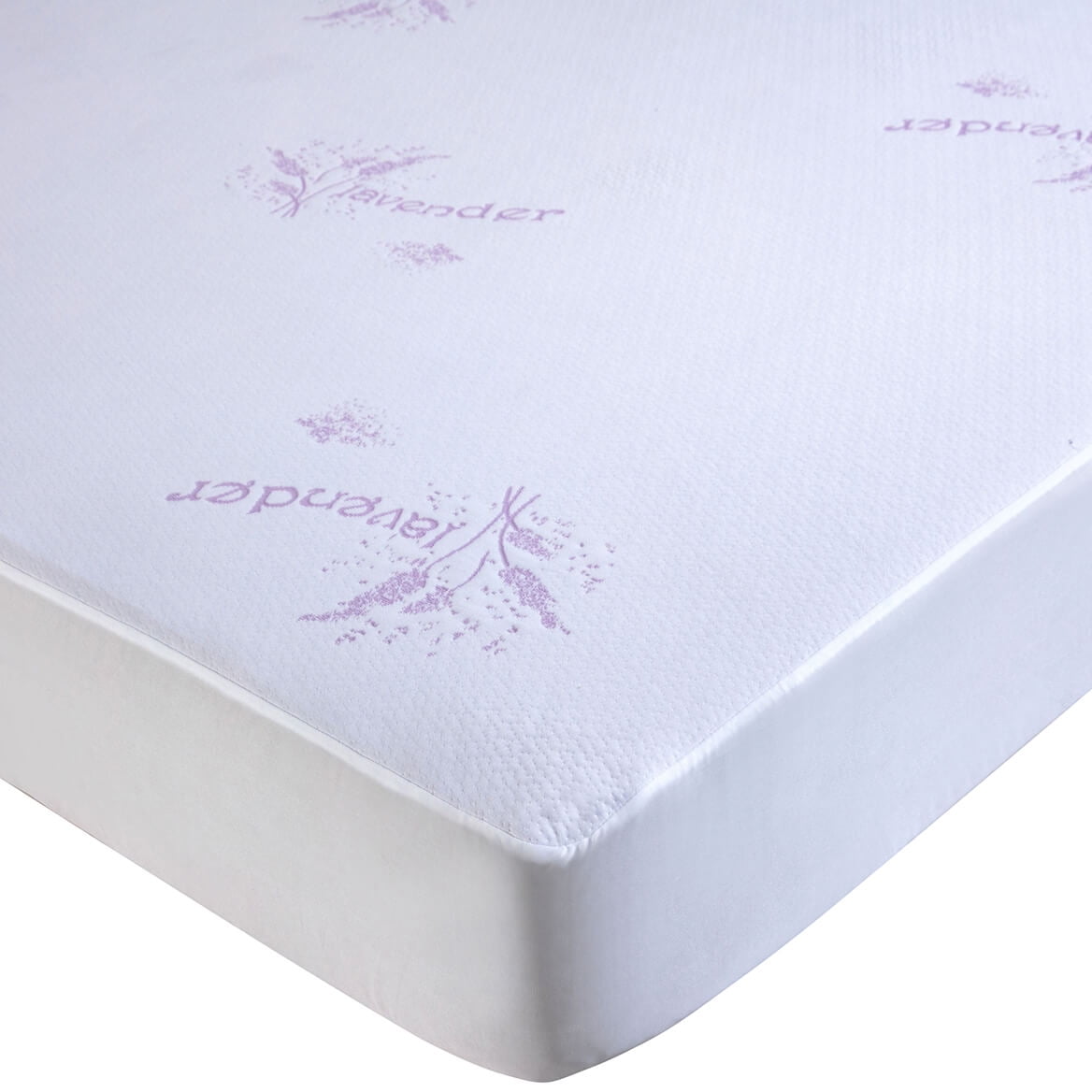 Twin Lavender Scented Polyester Mattress Cover