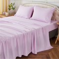 thumbnail image 1 of Lavender Sheets Set 4 Piece, Hotel Luxury Super Soft 1800 Series Microfiber Queen Bed Sheets Set-Wrinkle Free & Breathable-14" Deep Pocket Sheets for Queen Size Bed(Queen,Lavender), 1 of 14