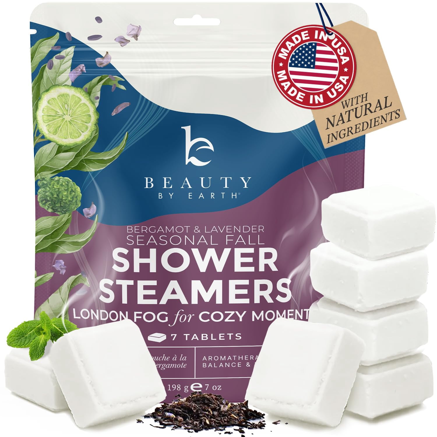 Lavender Shower Steamers Aromatherapy – USA Made Large Shower Tablets ...