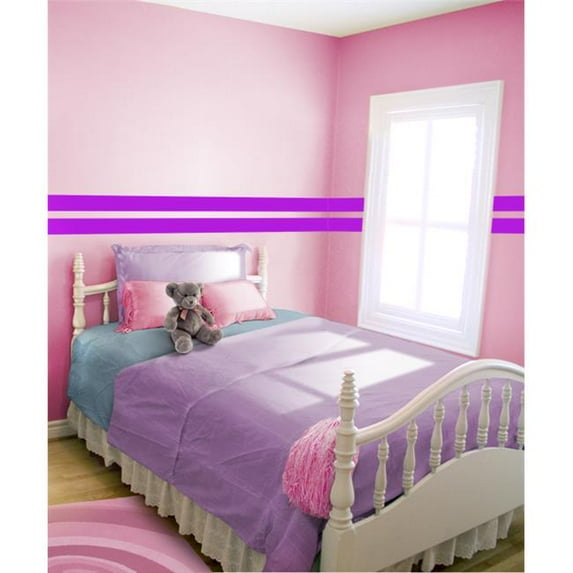 Lavender Simple Stripes