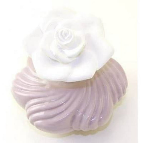 Lavender Swirl Scentier Mini Flameless Ceramic Flower Fragrance Diffuser