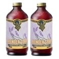 thumbnail image 1 of Lavender Syrup - Lavender Beverage Concentrate for Tea, Matcha, Coffee, Sodas, and Baking - Floral Flavor for Crafting Refreshing Drinks - 12 oz with 10-15 servings per bottle (pack of 2), 1 of 6