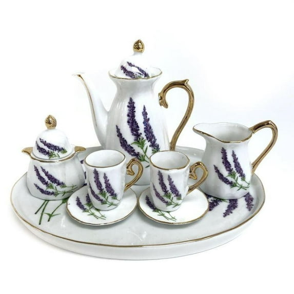 Lavender Tea Set