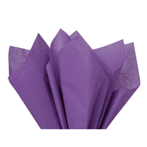 Lavender Tissue Paper Squares, Bulk 24 Sheets, Presents by Feronia packaging, Large 20 Inch x 30 Inch