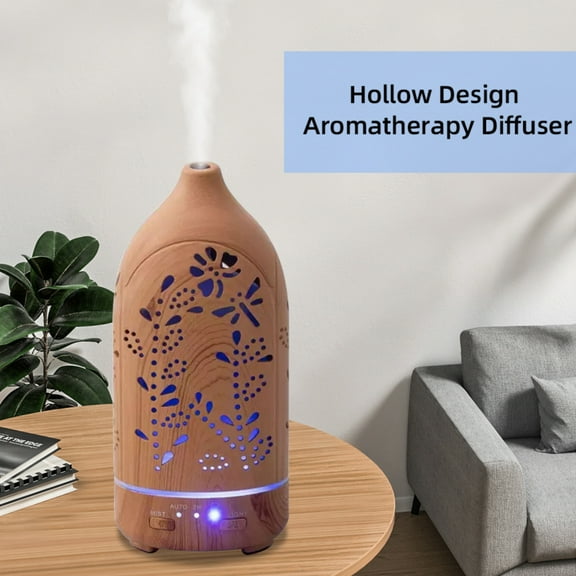Lavender Essential Oil Diffuser Aromatherapy Humidifier 7-Color LED Auto Shut-Off Quiet Operation for Relaxation & Holiday Gifts