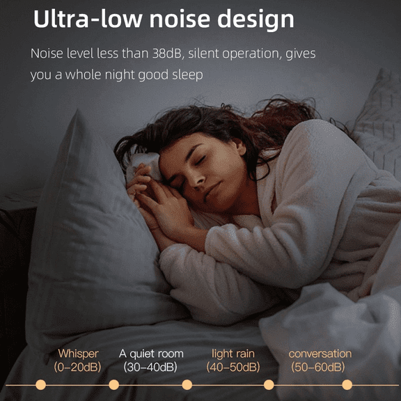 Lavender Ultrasonic Aromatherapy Diffuser 7-Color LED Quiet Auto Shut Off