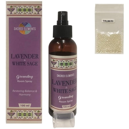 Lavender & White Sage Smudge Spray Air Freshner And Gel Beads Bundle