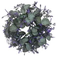 thumbnail image 1 of Lavender Wreath Front , Farmhouse 11"""" Greenery Wreath Farm House Wreath Christmas New Year Wedding kitchen and home Party Decor, 1 of 10