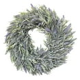 thumbnail image 1 of Lavender Wreath for Front Door, 13.77" Artificial Farmhouse Wreaths for Wall Window Party Wedding Decor Indoor Outdoor, 1 of 10