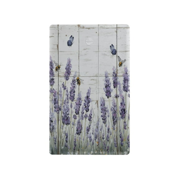 Lavender and Bees Light Switch Cover Switch Plate Outlet Cover Plug Cover for Electrical Outlet
