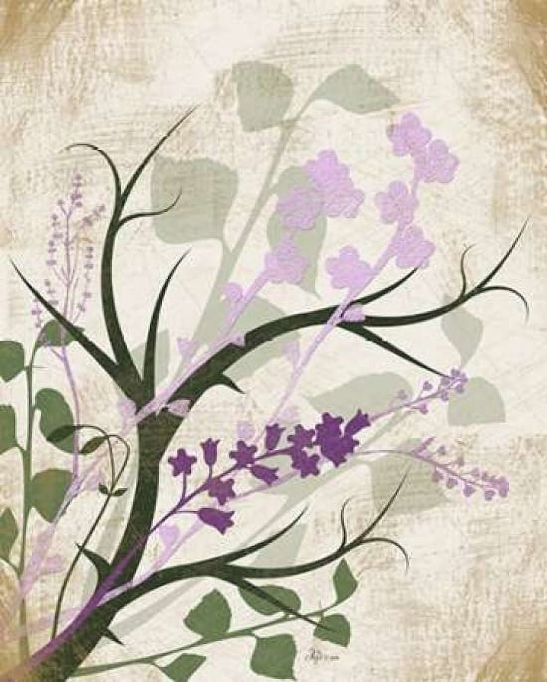 Lavender and Sage Canvas Art - Jennifer Pugh (24 x 30)