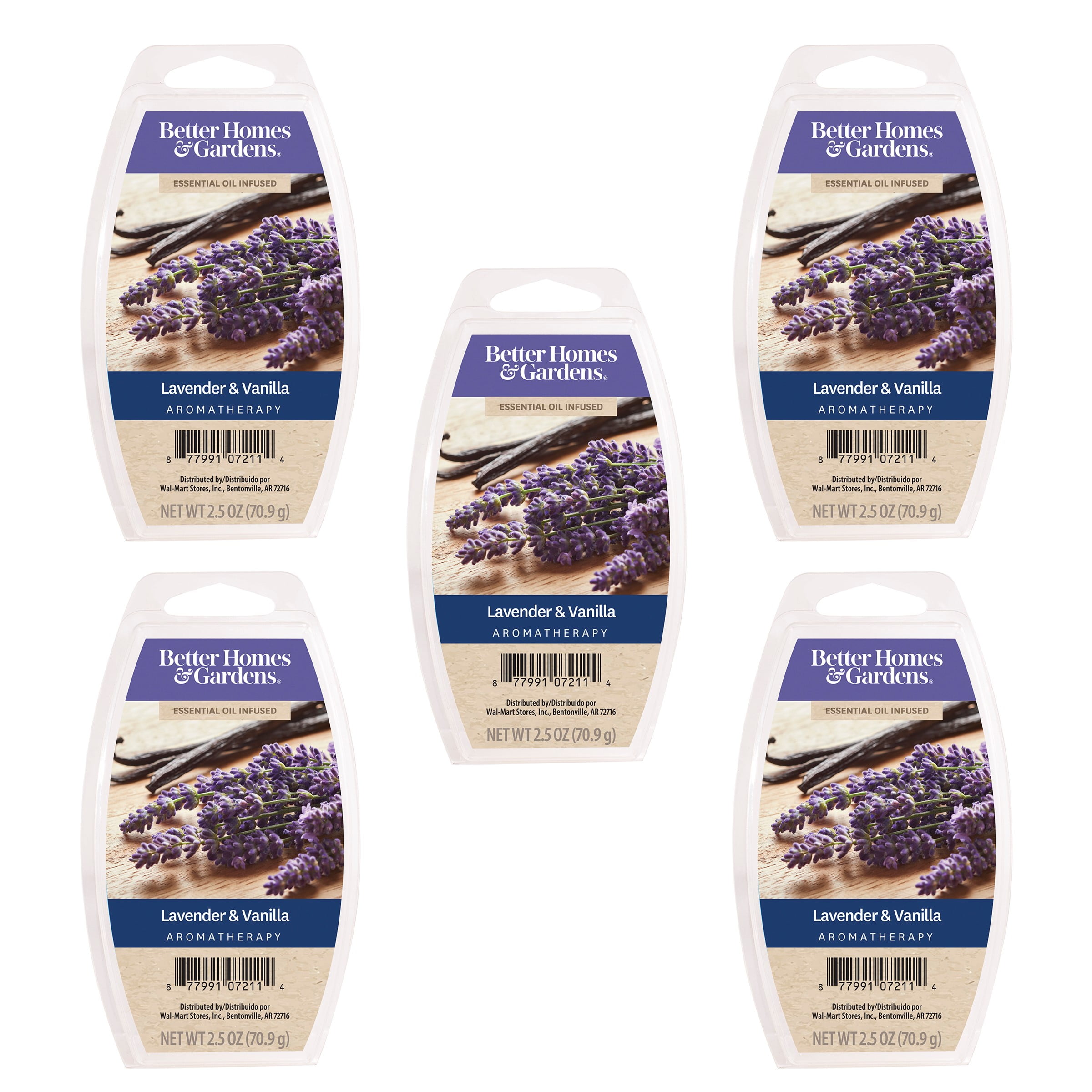 Lavender and Vanilla Essential Oil Blend Wax Melts, Better Homes