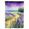 thumbnail image 1 of Lavender in Watercolor House Flag, 1 of 7