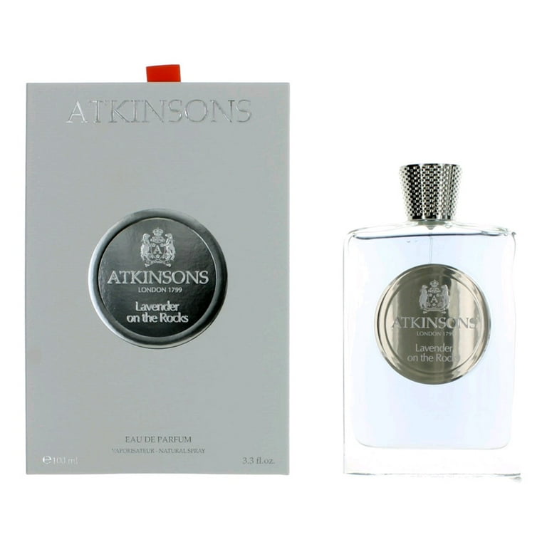 Lavender On The Rocks Eau De Parfum Spray By Atkinsons - 3.3 oz Lavender On The Rocks Eau De Parfum Spray By Atkinsons - 3.3 oz
