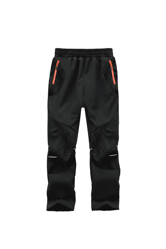 Kids Boys Girls Youth Waterproof Hiking Ski Snow Pants Elastic Waist Warm Insulated Pants