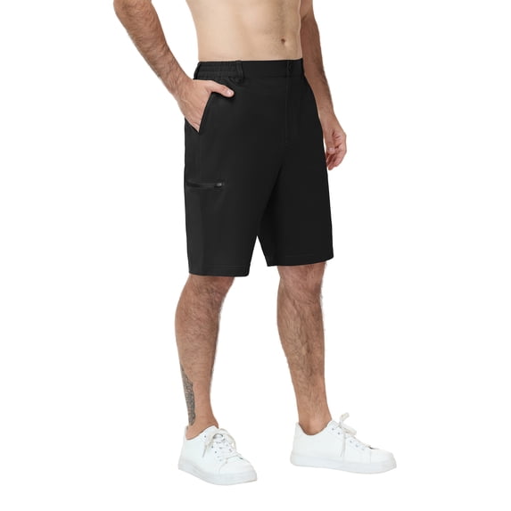 Men's Hiking Cargo Shorts 9"Summer Casual Shorts for Men Work Golf Outdoor 4 Pockets