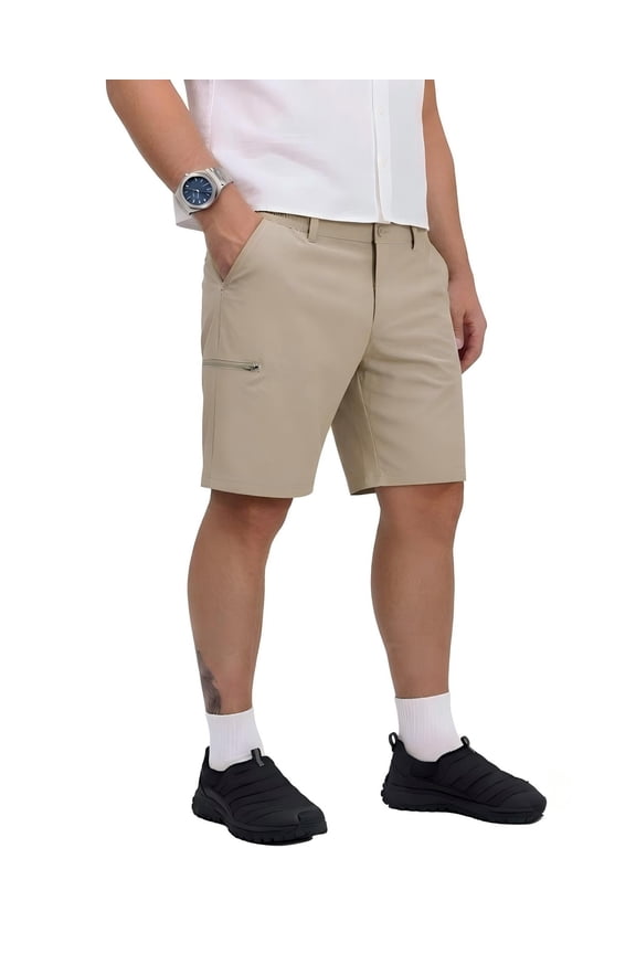 Men's Hiking Cargo Shorts 9"Summer Casual Shorts for Men Work Golf Outdoor 4 Pockets