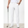 thumbnail image 1 of Mens Golf Pants Stretch Work Dress Pants 30"/32" Quick Dry Lightweight Casual Comfy Trousers with 3 Pockets, 1 of 7