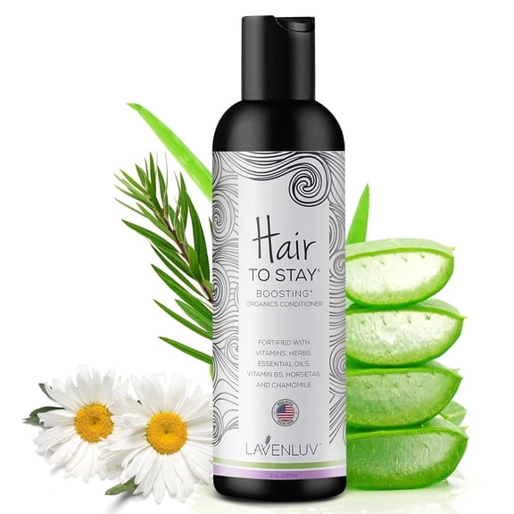 Lavenluv Deep Moisture Hair Growth Conditioner for Women and Men, Natural Scent, 8 oz