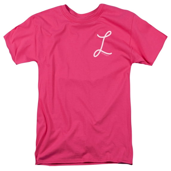 Laverne & Shirley Lavernes L Adult 18/1 T-Shirt Hot Pink