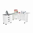 thumbnail image 1 of Laverne & Shirley Sewing Cabinet-Ash White, 1 of 7