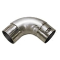 thumbnail image 1 of Lavi 2" Satin Solid Stainless Steel Radius Flush Elbow 90 degree, 1 of 4