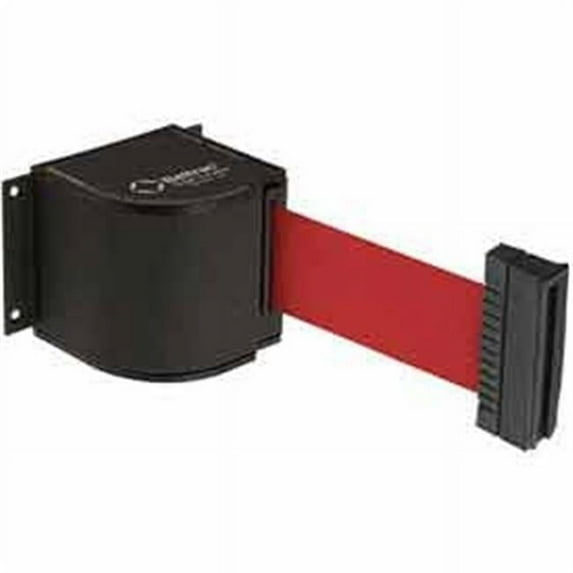 Lavi Industries 50-3015WB-18-RD Wall Mount 18 ft. Retractable Belt Barrier, Red