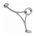 thumbnail image 1 of Lavi Industries Combination Bracket for 2"" Tubing Satin Stainless Steel, 1 of 1