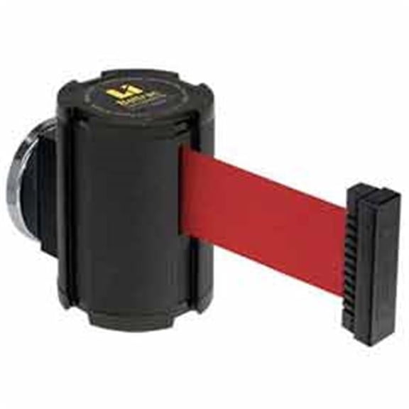 Lavi Industries 50-41300MG-WB-RD Magnetic Wall Mount Unit, 13 Ft. Retractable Belt Extension, Red