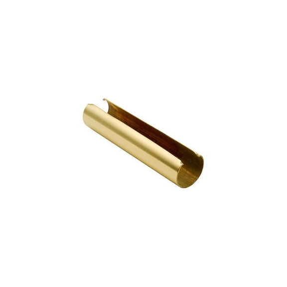 Lavi Industries Splice for 2"" Tubing Polished Brass